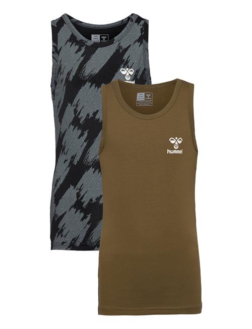 Hummel Hmlnolan Tank Top 2-Pack Hummel Patterned