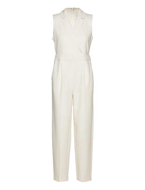 YAS Yasjace Sl Hw Ankle Jumpsuit - Celeb YAS White