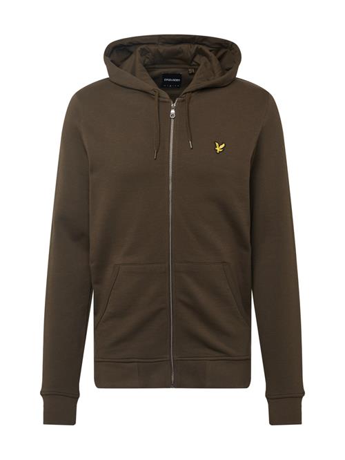 Lyle & Scott Sweatjakke  oliven