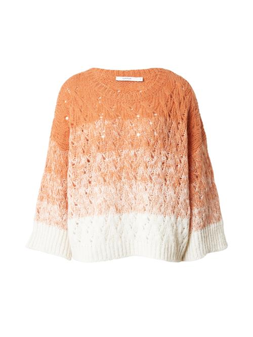 Summum Pullover  abrikos / offwhite