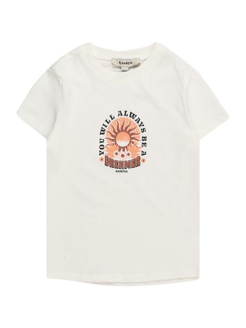 GARCIA Bluser & t-shirts  brun / orange / sort / hvid