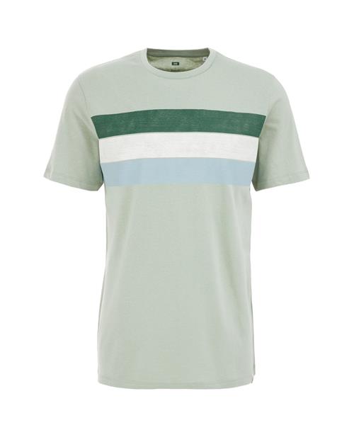 WE Fashion Bluser & t-shirts  lyseblå / mint / mørkegrøn / hvid