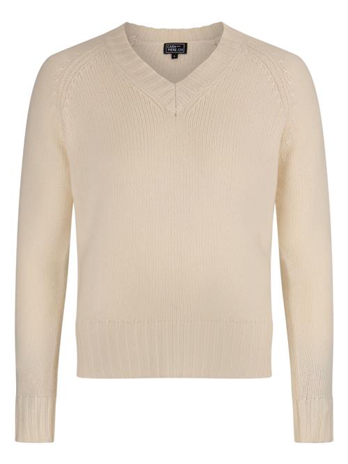 CASH-MERE.CH Pullover  ecru / lysebeige