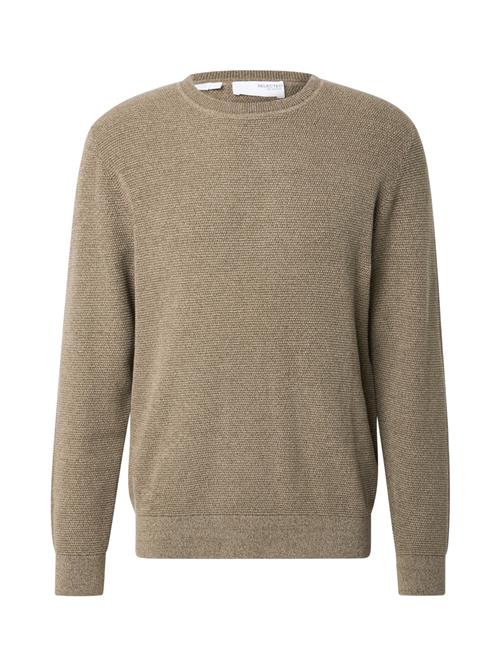 SELECTED HOMME Pullover 'SLHROSS'  mørkebeige