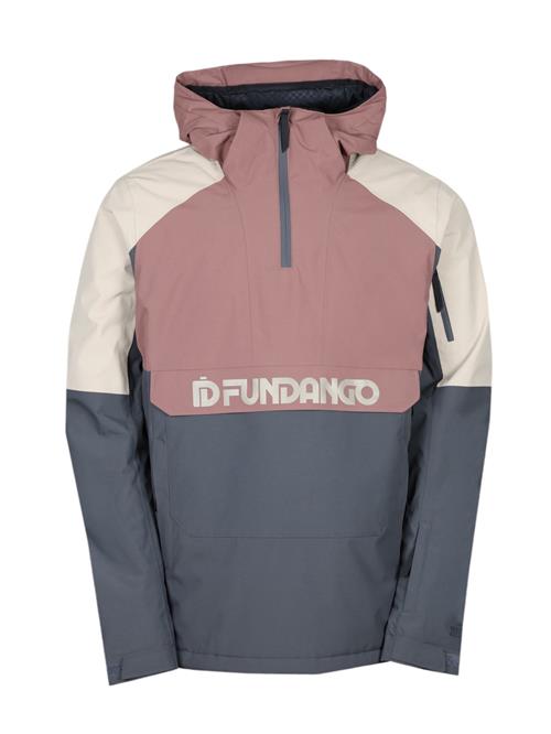 Fundango Udendørsjakke 'Burnaby Logo Anorak'  lilla