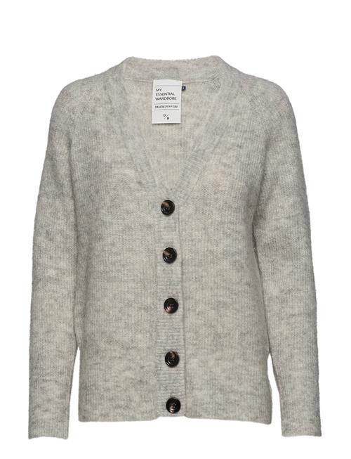 04 The Knit Cardigan Denim Hunter Grey