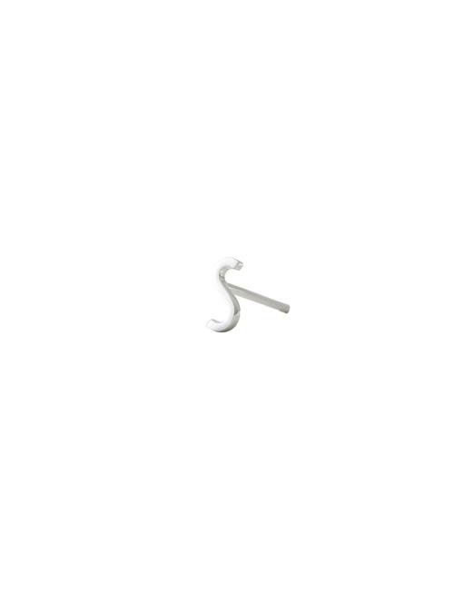 Earring Studs Archetypes, A-Z Design Letters Silver