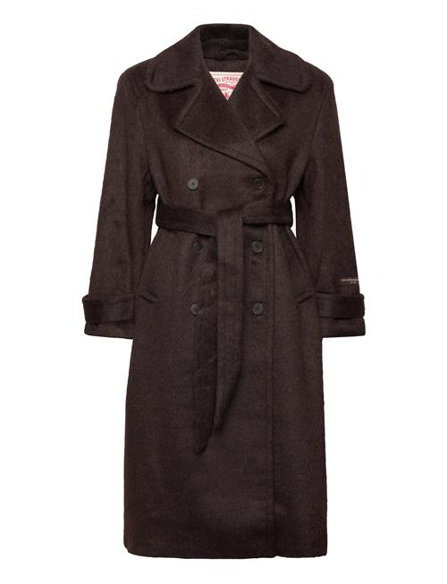 LEVI´S Women Wooly Trench Coat Mole LEVI´S Women Brown