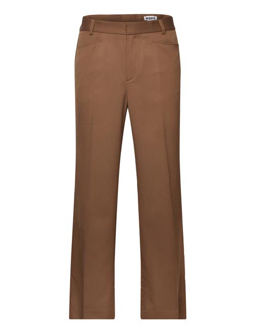 Hope Relaxed-Leg Trousers Hope Brown