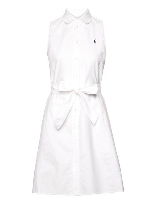 Polo Ralph Lauren Oxford Sleeveless Shirtdress Polo Ralph Lauren White