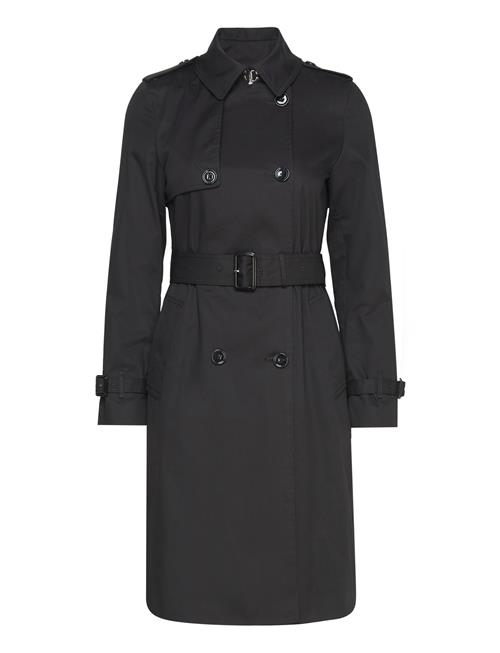 Mango Classic Trench Coat With Belt Mango Black