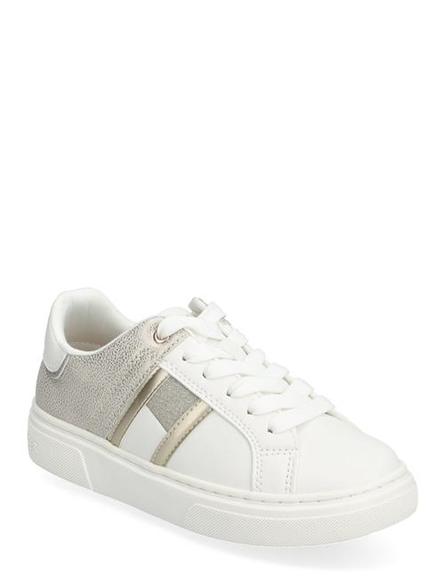 Tommy Hilfiger Flag Low Cut Lace-Up Sneaker Tommy Hilfiger White