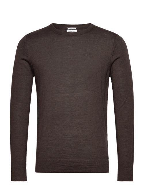 Merino Knit O-Neckmerino Knit O-Neck Lindbergh Brown