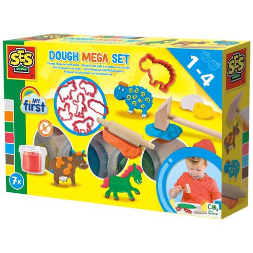 SES Creative Mit Første Sæt Med Legedej Og Værktøjer 2-4 Y      Unisex