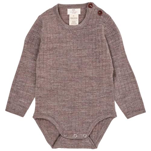 Copenhagen Colors Merino Uld Baby Body Natural Melange Beige | Beige | 50 cm