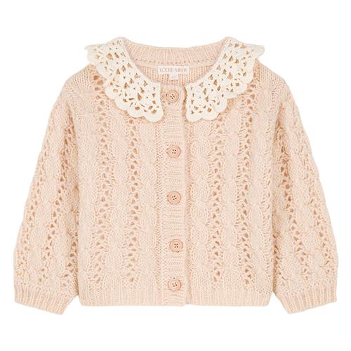 Louise Misha Ascalia Babycardigan Blush | Lyserød | 18 months