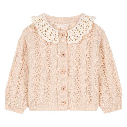 Louise Misha Ascalia Babycardigan Blush | Lyserød | 9 months