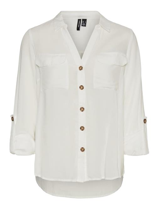 Se Vero Moda Tall Bluse 'Bumpy'  offwhite ved About You