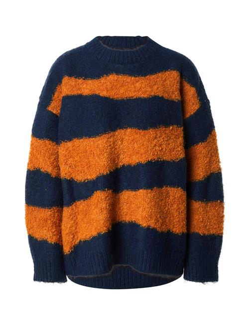 TOPSHOP Pullover  navy / rustrød