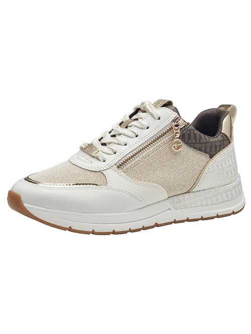 Tamaris Sneaker low  chamois / mørkebrun / guld / hvid