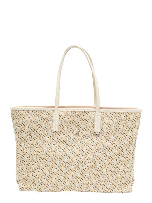 TOMMY HILFIGER Shopper  beige / brun / guld / orange