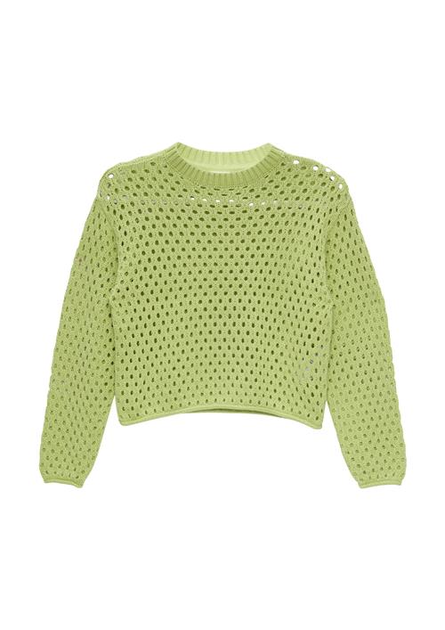 Se s.Oliver Pullover  lysegrøn ved About You