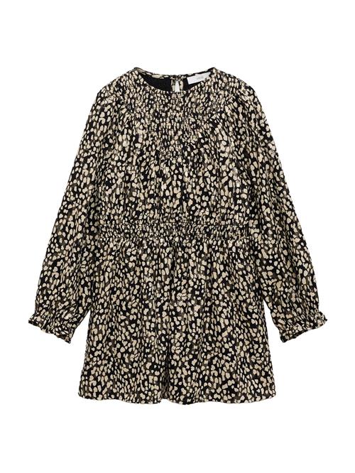 MANGO KIDS Kjole 'Shine'  nude / sort