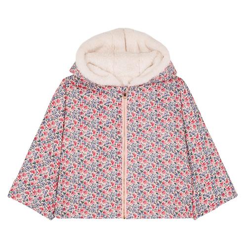 Louise Misha Felvet Vendbar Jakke Blush Floral World | Lyserød | 3 years