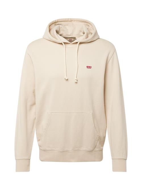 LEVI'S ® Sweatshirt 'The Original HM'  lysebeige / rød / hvid