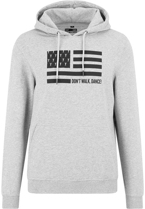 DEF Sweatshirt 'Don´t Walk Dance'  grå-meleret / sort