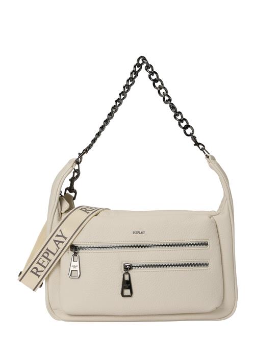 REPLAY Skuldertaske  beige