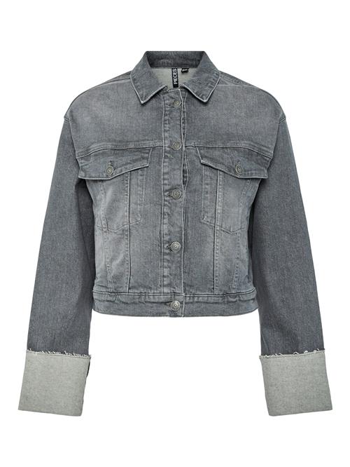 Se PIECES Overgangsjakke 'PCPIL'  grey denim ved About You