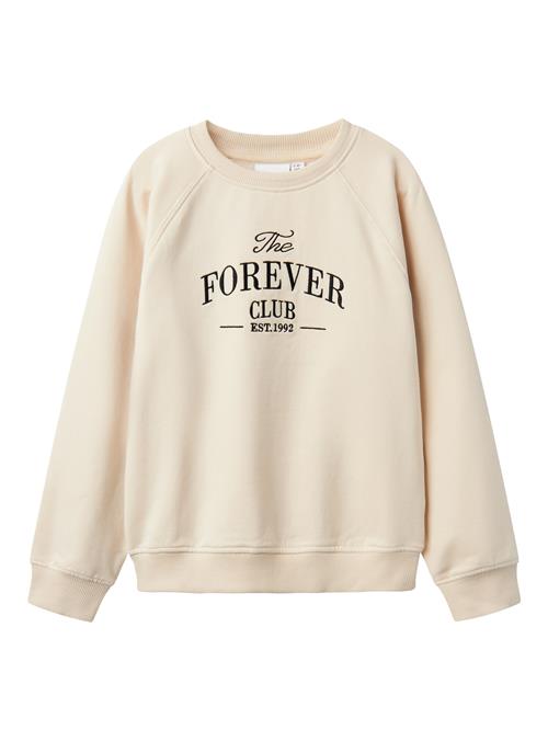 NAME IT Sweatshirt 'NKFTOMAK'  sand / sort