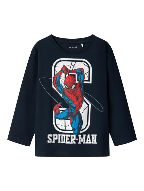 NAME IT Shirts 'NMMNITIN SPIDER'  blå / navy / rød / hvid