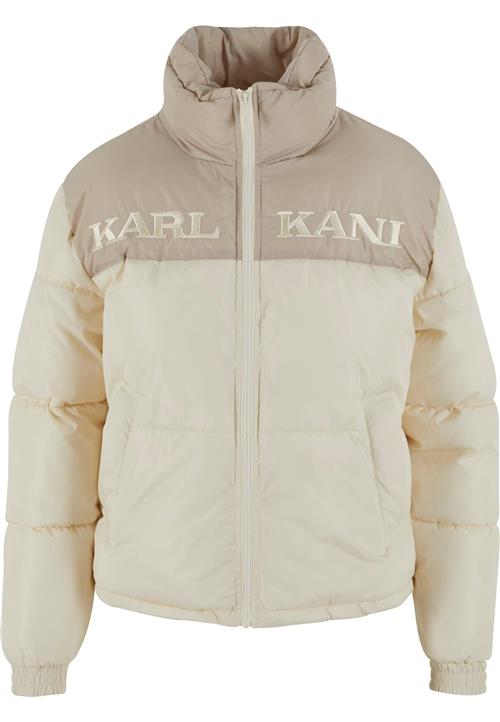 Karl Kani Vinterjakke 'Essential'  mørkebeige / offwhite