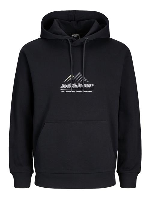 JACK & JONES Sweatshirt 'JCOLima'  grå / sort / hvid