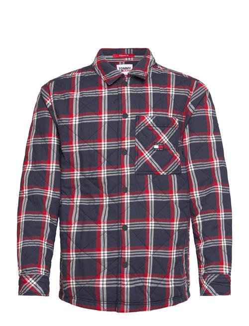 Tommy Jeans Tjm Padded Check Overshirt Tommy Jeans Navy