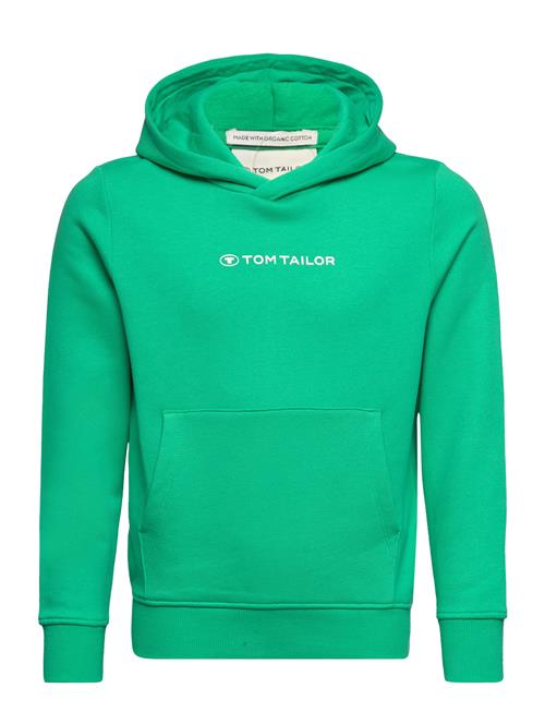 Tom Tailor Printed Hoodie Tom Tailor Green