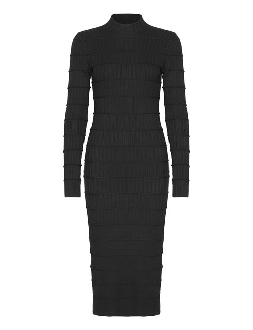 Vero Moda Vmlucky Ls Highneck Calf Dress Ga Boo Vero Moda Black