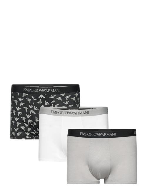 Emporio Armani Men's Knit 3-Pack Trunk Emporio Armani Grey