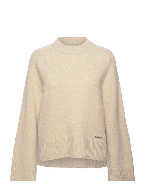 HOLZWEILER W. Lambswool Knit Crew HOLZWEILER Beige