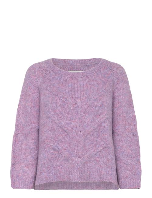 Lollys Laundry Tortugall Knit Jumper Ss Lollys Laundry Purple