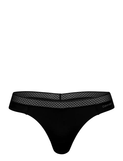 Se Calvin Klein Thong Calvin Klein Black ved Booztlet