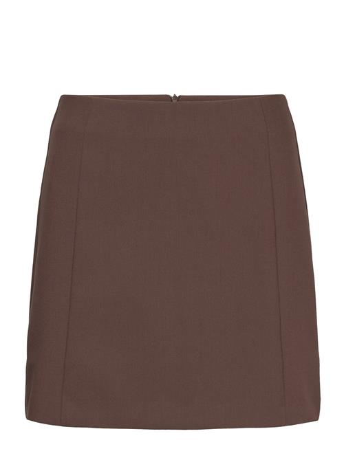 Soaked in Luxury Slcorinne Short Skirt Soaked In Luxury Brown