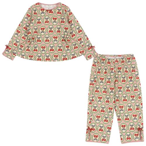 Konges Sløjd Drey Set Gots - Cherry Bow | Lyserød | 7-8 years