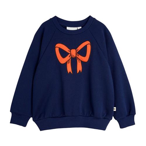 Mini Rodini Bow Sweatshirt Blue | Blå | 104/110 cm