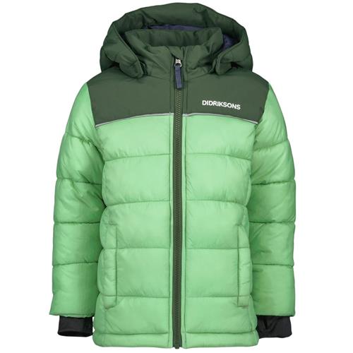 Didriksons FOX KIDS JACKET, Dusty Lime | Grønn | 110 cm