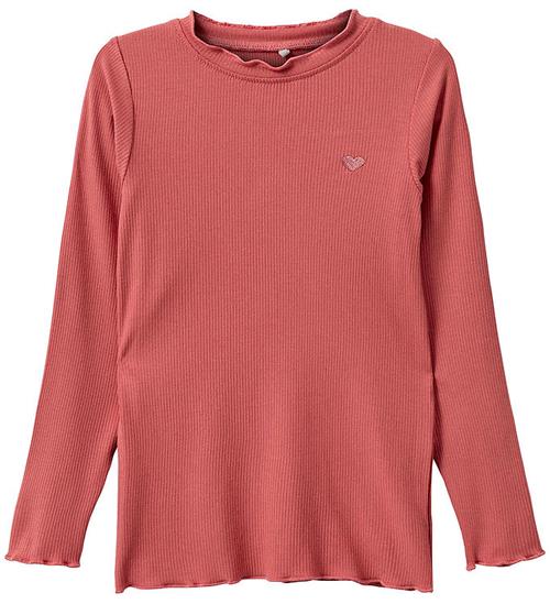 Sofie Schnoor Bluse - Rib - Coral Pink