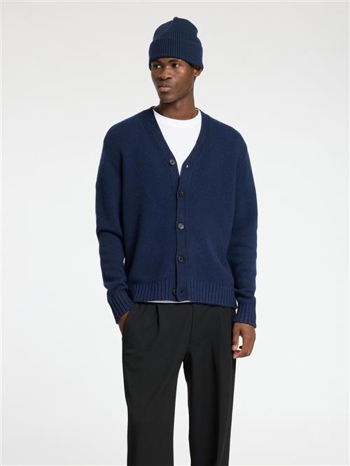 SELECTED HOMME Cardigan  blå