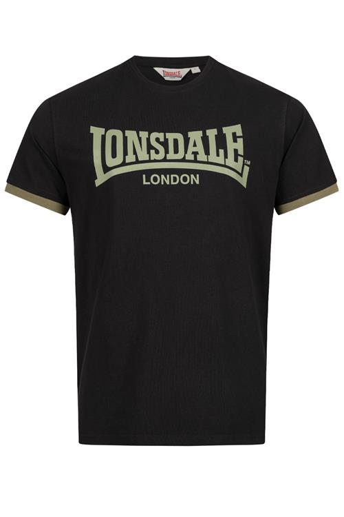 LONSDALE Bluser & t-shirts 'TOWNHEAD'  oliven / sort